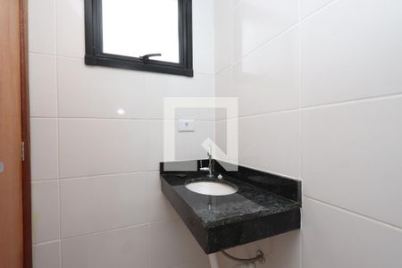Banheiro de apartamento à venda com 1 quarto, 29m² em Vila Lucia, São Paulo