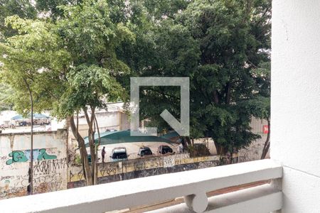 Varanda do Studio de kitnet/studio para alugar com 1 quarto, 24m² em Santa Cecilia, São Paulo