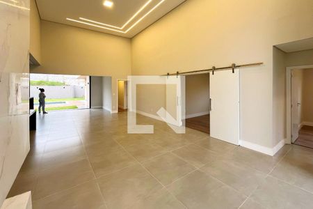 Sala de casa de condomínio para alugar com 3 quartos, 266m² em Terras de Santa Teresa, Vinhedo