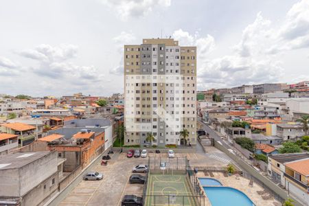 Vista da sala de apartamento para alugar com 2 quartos, 55m² em Vila Silva Ribeiro, Carapicuíba