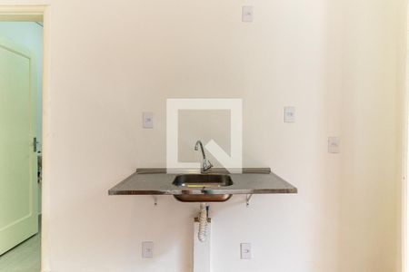 Cozinha de kitnet/studio para alugar com 1 quarto, 24m² em Santa Cecilia, São Paulo