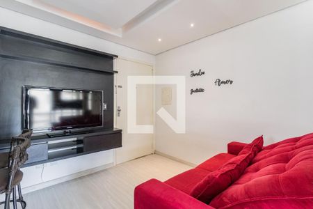 Sala de apartamento para alugar com 1 quarto, 47m² em Jardim do Salso, Porto Alegre