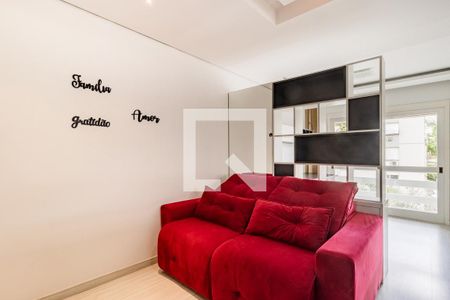 Sala de apartamento para alugar com 1 quarto, 47m² em Jardim do Salso, Porto Alegre