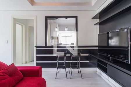 Sala de apartamento para alugar com 1 quarto, 47m² em Jardim do Salso, Porto Alegre
