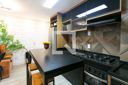 Apartamento à venda com 44m², 2 quartos e 1 vagacozinha americana