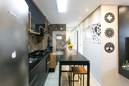 Apartamento à venda com 44m², 2 quartos e 1 vagacozinha americana