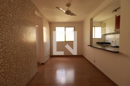 Sala de apartamento para alugar com 2 quartos, 46m² em Subsetor Leste - 8 (l-8), Ribeirão Preto