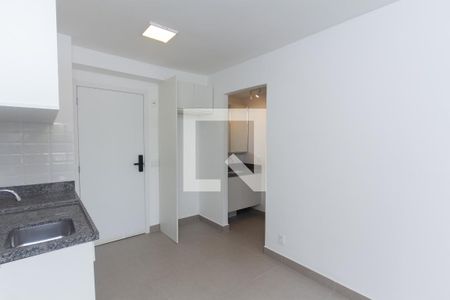 Sala/Cozinha de apartamento à venda com 1 quarto, 32m² em Moema, São Paulo