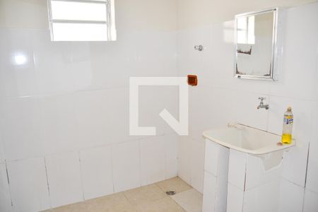 Banheiro e Área de Serviço de casa para alugar com 1 quarto, 26m² em Cerâmica, São Caetano do Sul