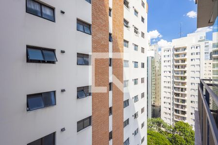 Vista da Varanda de apartamento para alugar com 1 quarto, 37m² em Pinheiros, São Paulo