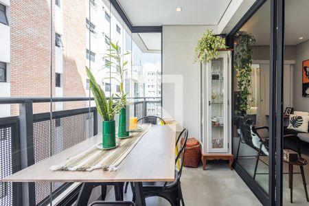 Varanda de apartamento para alugar com 1 quarto, 37m² em Pinheiros, São Paulo