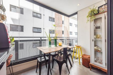 Varanda de apartamento para alugar com 1 quarto, 37m² em Pinheiros, São Paulo