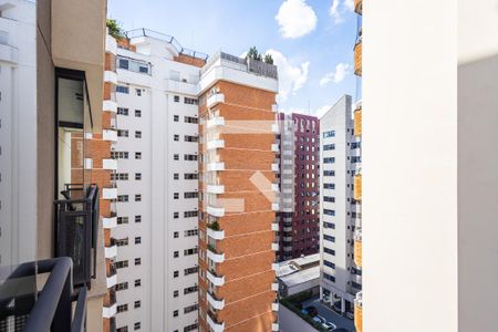 Vista da Varanda de apartamento para alugar com 1 quarto, 37m² em Pinheiros, São Paulo