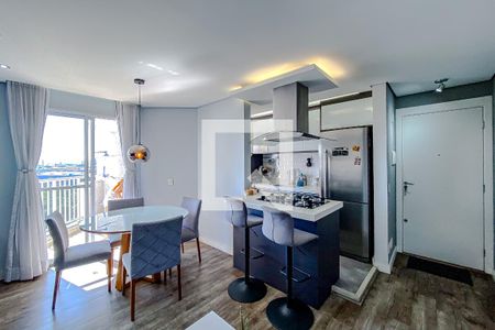 Sala de apartamento à venda com 1 quarto, 55m² em Brás, São Paulo