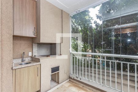 Varanda de apartamento à venda com 2 quartos, 64m² em Vila Santo Estéfano, São Paulo