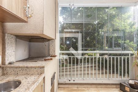 Varanda de apartamento à venda com 2 quartos, 64m² em Vila Santo Estéfano, São Paulo