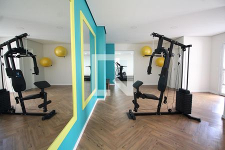 Área comum - Academia de apartamento para alugar com 2 quartos, 42m² em Vila Guaca, São Paulo