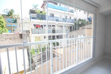 Varanda da Sala de apartamento para alugar com 2 quartos, 42m² em Vila Guaca, São Paulo