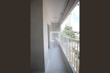 Varanda da Sala de apartamento para alugar com 2 quartos, 42m² em Vila Guaca, São Paulo