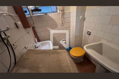 Banheiro e lavanderia de apartamento para alugar com 1 quarto, 39m² em Bela Vista, São Paulo
