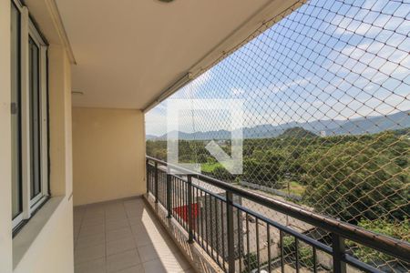 Varanda de apartamento para alugar com 3 quartos, 100m² em Recreio dos Bandeirantes, Rio de Janeiro