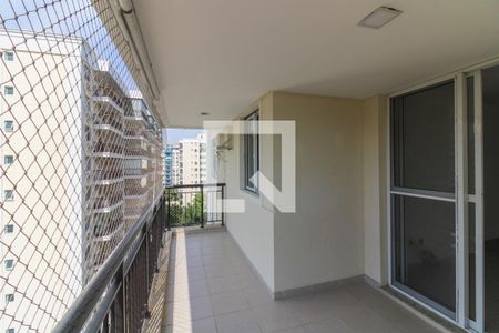 Varanda de apartamento para alugar com 3 quartos, 100m² em Recreio dos Bandeirantes, Rio de Janeiro