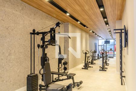 Studio para alugar com 21m², 1 quarto e sem vagaÁrea comum - Academia