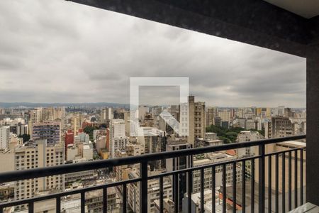 Studio para alugar com 21m², 1 quarto e sem vagaVaranda