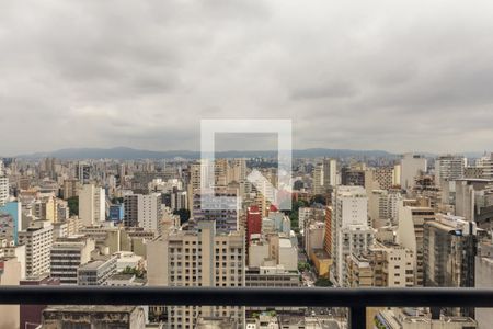 Studio para alugar com 21m², 1 quarto e sem vagaVaranda