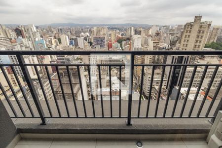 Studio para alugar com 21m², 1 quarto e sem vagaVaranda