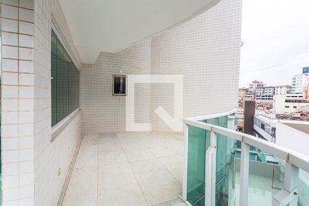 Varanda da Sala de apartamento para alugar com 4 quartos, 184m² em Cidade Nova, Belo Horizonte