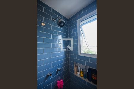 Apartamento para alugar com 81m², 2 quartos e 2 vagasChuveiro do Banheiro da Suíte