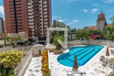 Vista Sala de apartamento para alugar com 1 quarto, 72m² em Cambuí, Campinas