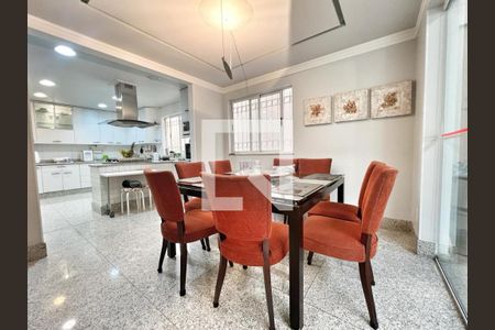 Sala de Jantar de casa à venda com 4 quartos, 450m² em Mangabeiras, Belo Horizonte