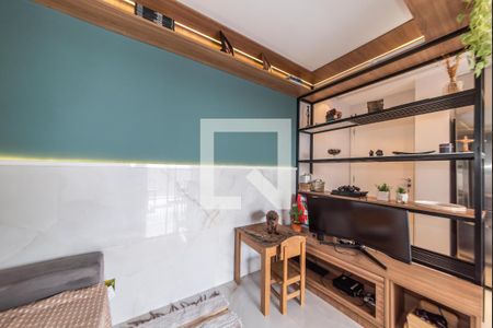 Sala de apartamento para alugar com 2 quartos, 60m² em Fundação, São Caetano do Sul