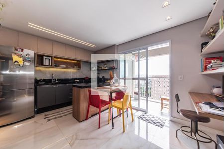 Sala de apartamento para alugar com 2 quartos, 60m² em Fundação, São Caetano do Sul