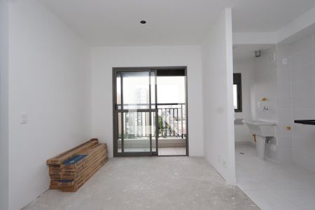 Sala/Cozinha de apartamento à venda com 2 quartos, 48m² em Vila Independência, 