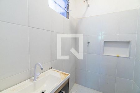Banheiro de kitnet/studio para alugar com 1 quarto, 20m² em Indianópolis, São Paulo