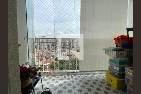 Varanda da Sala de apartamento para alugar com 3 quartos, 69m² em Vila Sao Paulo, São Paulo
