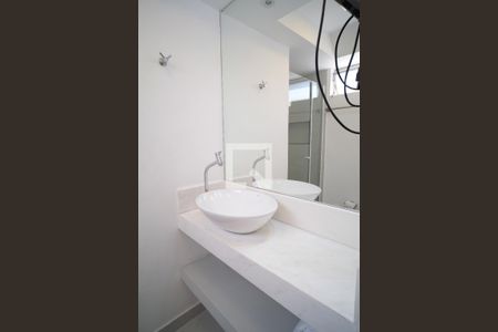 Banheiro de kitnet/studio à venda com 1 quarto, 34m² em Jardim Paulista, São Paulo