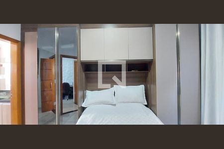 Quarto 1 suíte de apartamento à venda com 2 quartos, 112m² em Vila Vitoria, Santo André