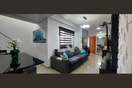 Sala de apartamento à venda com 2 quartos, 112m² em Vila Vitoria, Santo André