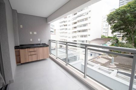 Varanda de kitnet/studio para alugar com 1 quarto, 41m² em Pinheiros, São Paulo