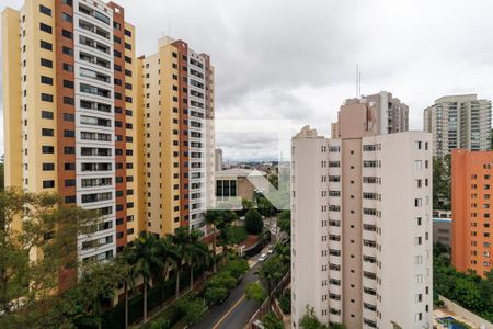 Vista da Varanda da Sala de apartamento à venda com 1 quarto, 67m² em Vila Andrade, São Paulo