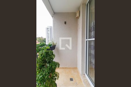 Varanda da Sala de apartamento à venda com 1 quarto, 67m² em Vila Andrade, São Paulo