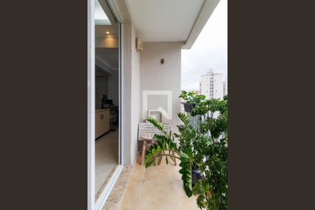 Varanda da Sala de apartamento à venda com 1 quarto, 67m² em Vila Andrade, São Paulo