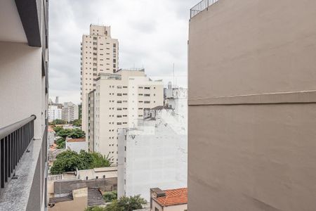 Vista da Varanda de apartamento para alugar com 1 quarto, 27m² em Pinheiros, São Paulo