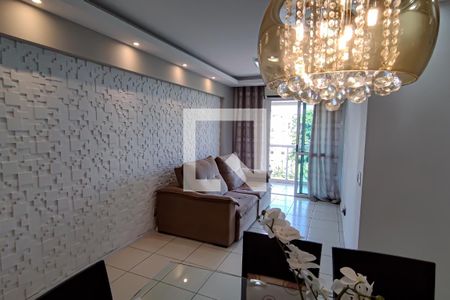 sala de apartamento para alugar com 3 quartos, 81m² em Taquara, Rio de Janeiro