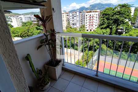 varanda de apartamento para alugar com 3 quartos, 81m² em Taquara, Rio de Janeiro