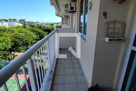 varanda de apartamento para alugar com 3 quartos, 81m² em Taquara, Rio de Janeiro
